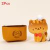 Classic Cat Plush Toy Car Pendant With Pp Cotton Filling For Car Decor And Collectors