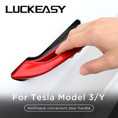 For Tesla Model3 ModelY 2023 Car Antifreeze Door Handle Sticker Refit Accessories Trim Decoration Door Handle Protector