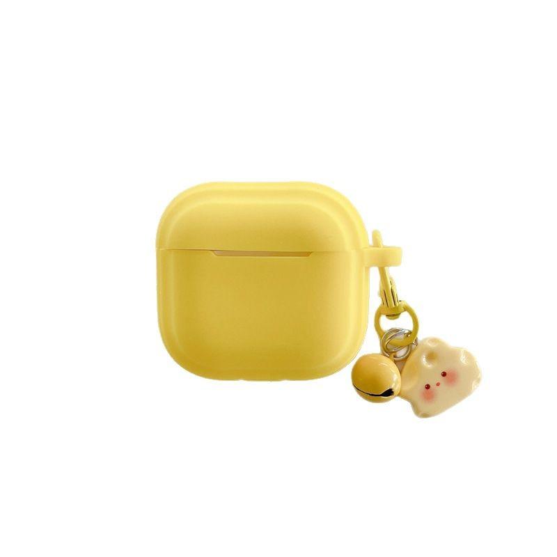 Simple cheese bell for AirPods 1 generation protective case 1 generation 1 generation pro1 apple bluetooth headset case niche