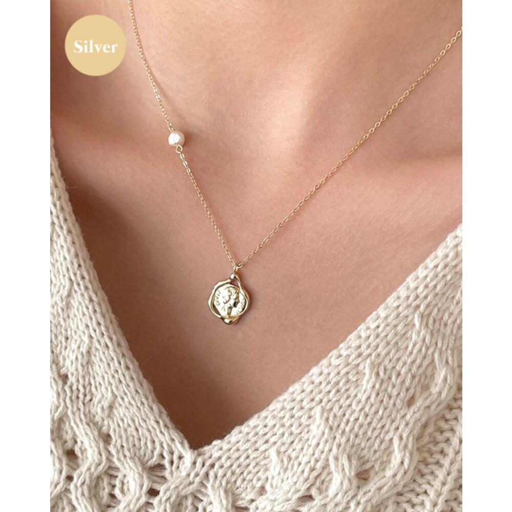 [925 Silver] Misu Necklace A 12
