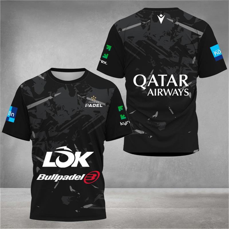 

Fashion new Men s T-Shirt Summer Loose Padel Clothing Outdoor Badminton Running T-Shirts Sport Short Sleeve top S
