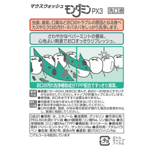 Earth Chemical Mouthwash Mondamin Peppermint 1080mL