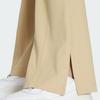 Adidas Womens Fustl Pants Solid Color Split Hem Flared Knit Sports Pants Women Pants Light-Khaki IZ0599
