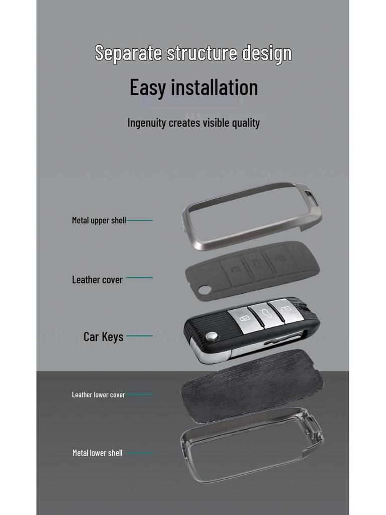 2022 Roewe iMax8 Premium Metal Key Case for imax8 High-End Car