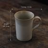 Creative Vintage Ceramic Cup, Personality 200-280ml , For Afternoon Tea, Milk Tea, Mug, Minimalist Style, Coffee Cup,  Water Cup