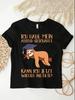 Sloth Abitur 2024 Created Abi 2024 Graduation For Unisex Unisex Unisex All Season Funny 180g Unisex Unisex All TShirt