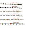 Sunglasses Holder Strap Anti-Loss Metal Eyeglass Chain Cord Lanyard for Women Outdoor Sports Vacation