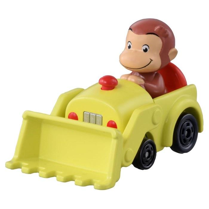 Takara Tomy Tomica Dream Tomica No.162 Curious George Diecast Car Toy, 3+ Years