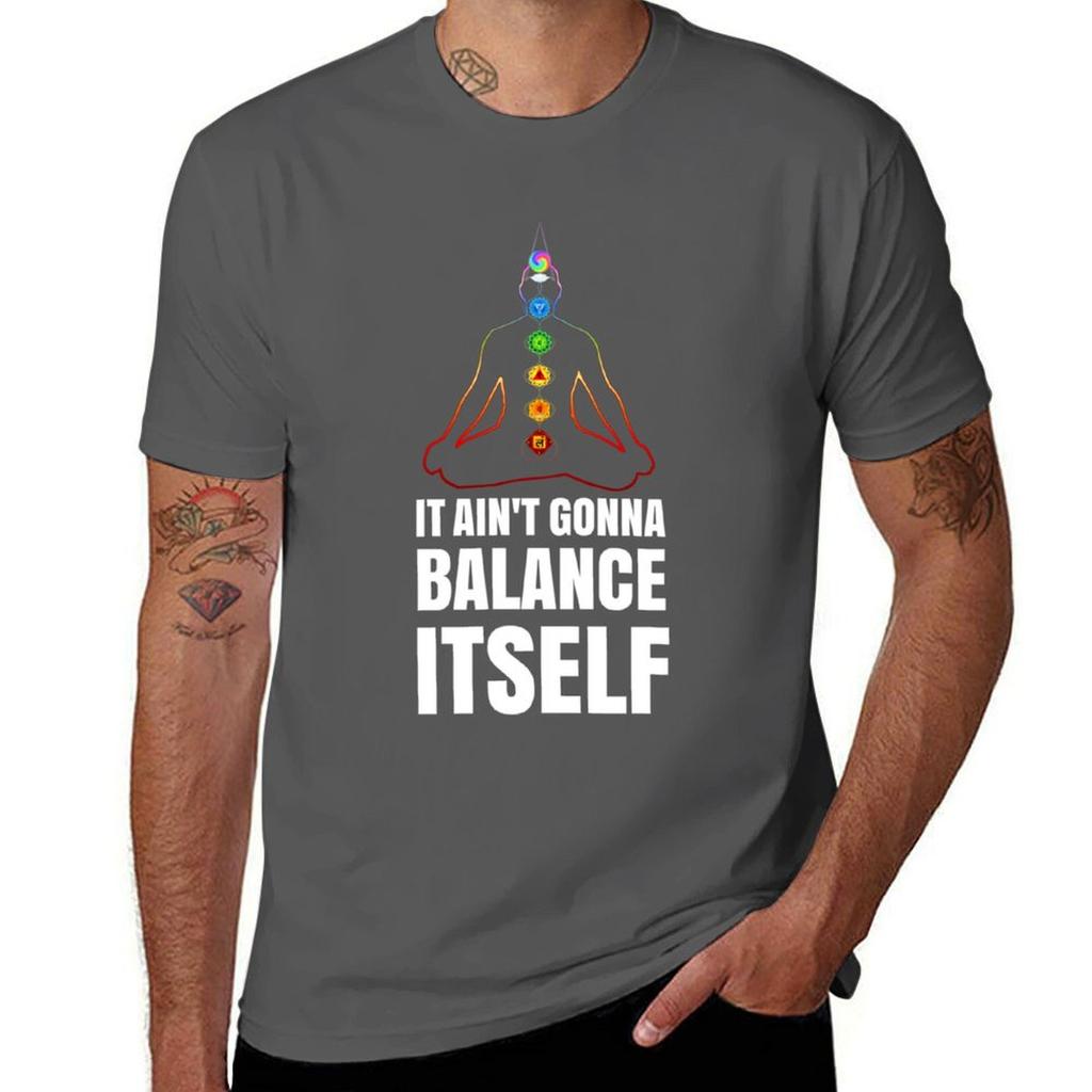 Balanced Chakras Classic T-shirt T Shirts For Man Graphic Funny T Shirts For Man Cotton Funny Man T Shirt Graphic T-shirt