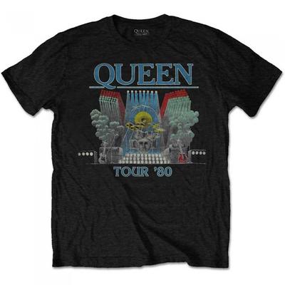 Queen T-shirt unisex per adulti Tour '80