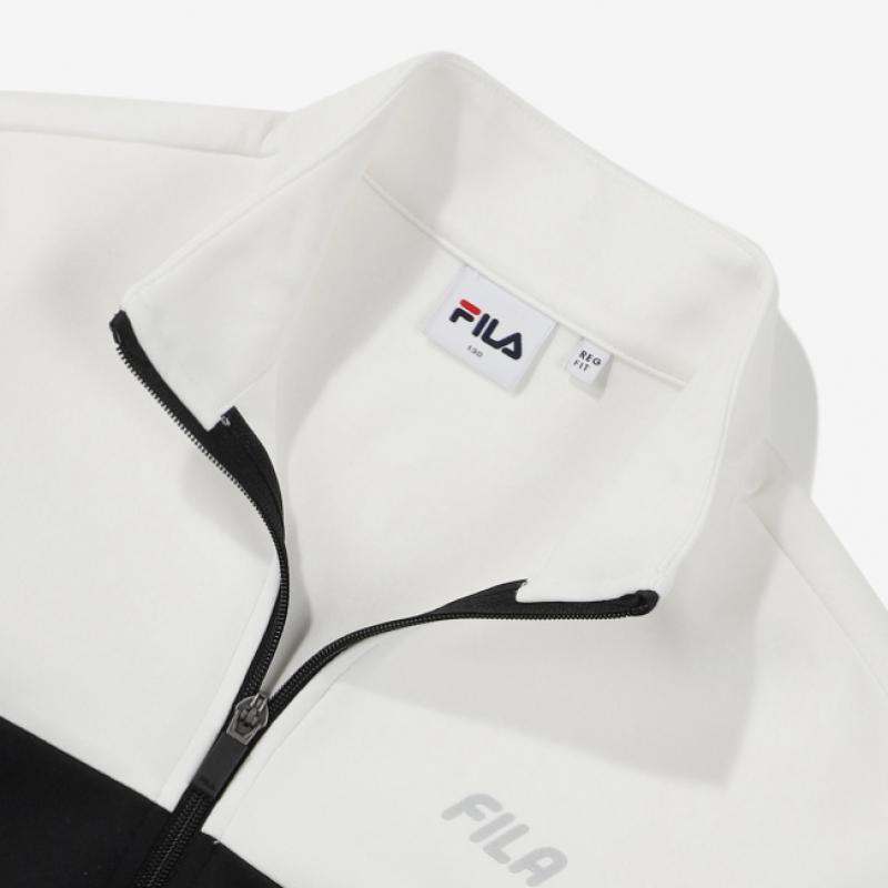 [fila Kids] Kids Performance Incision Track Top  Fk2fte1201x Blk  q0zFk2fte1201xBlk