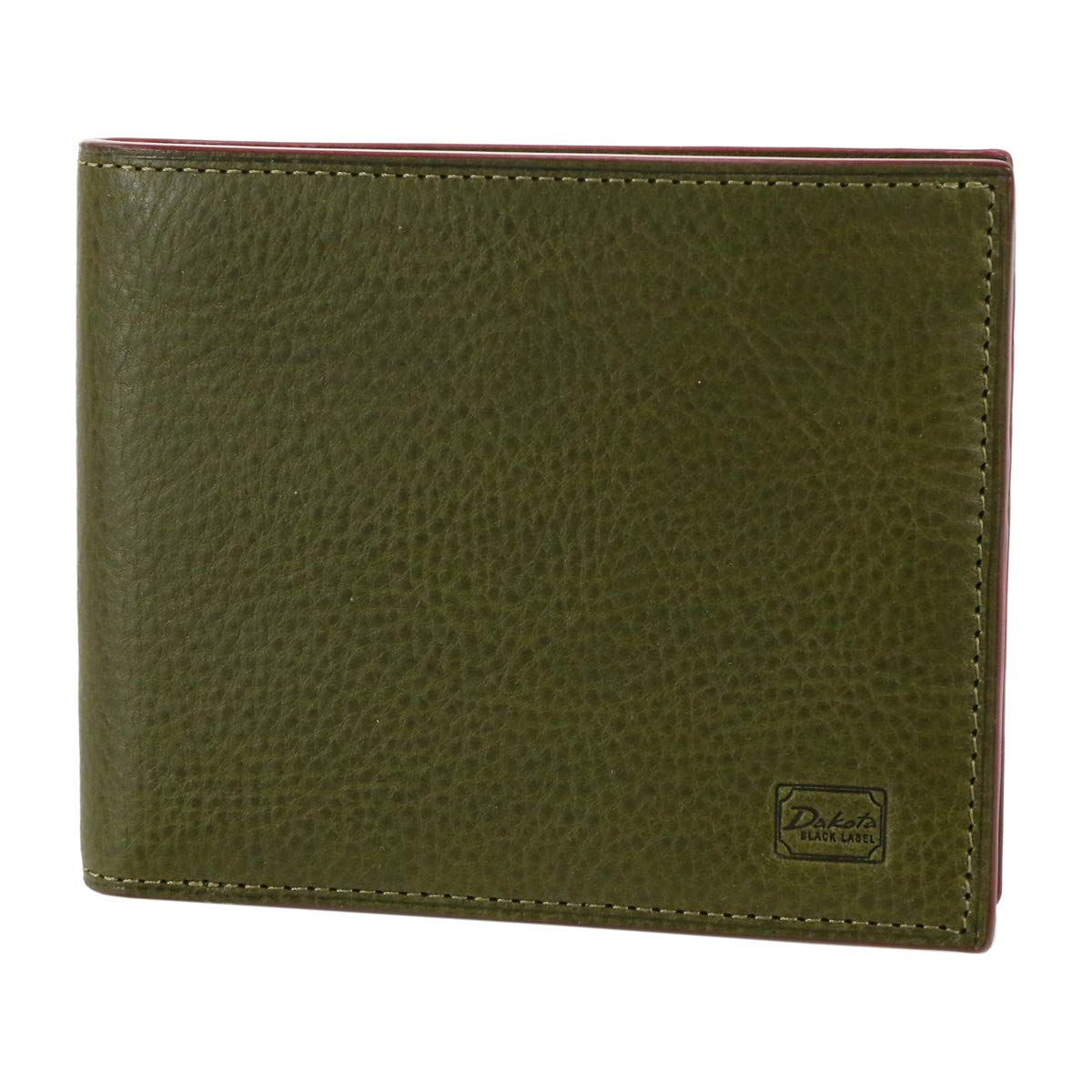 

Black Bifold Wallet Genuine Leather Selva Green [Dakota Label] Men s BL-620212-50 зелений