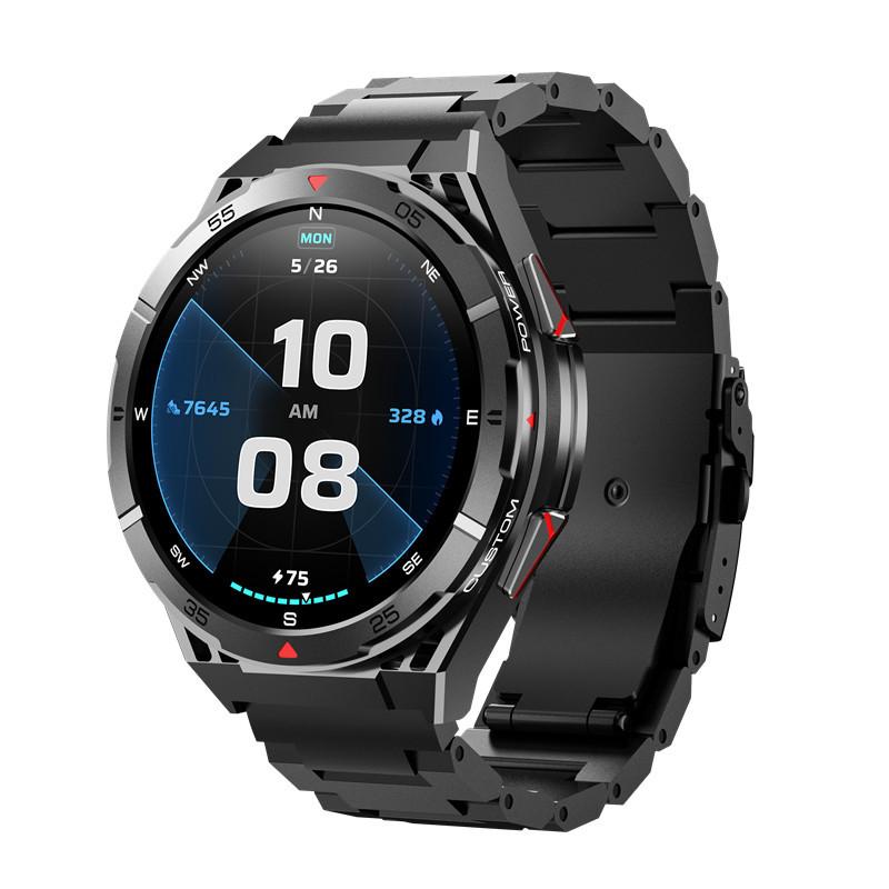 X2B Outdoor Sports Smartwatch Foreign Trade Version Pedometer Compass Altitude GPS Waterproof (IP68) Android Compatible Silicone