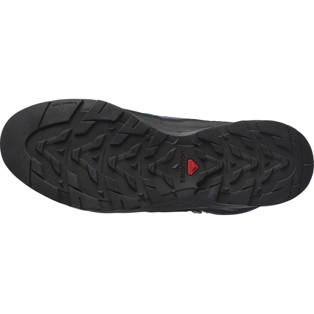 SALOMON X-Alp Mid Ltr Gtx Durable Support Lightweight Mid-Top Running Shoes Unisex Running Shoes Blue Purple 478680