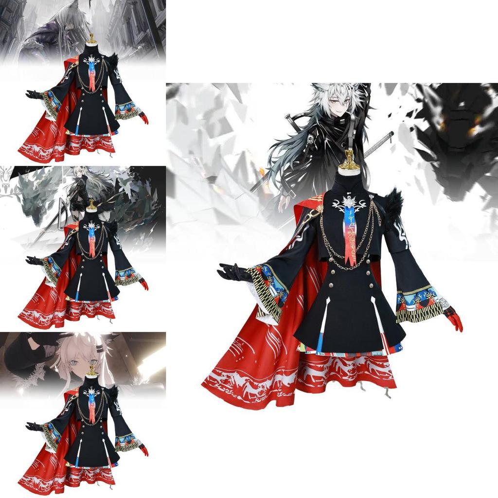 Cute And Fresh Arknights Lapland Cosplay Costume Featuring High Quality Fabric