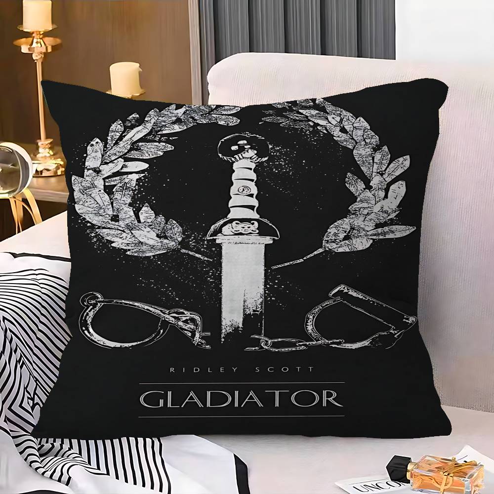 Gladiator Movie Personalized Pillow Cover Kids Bedroom Wild Party Decor Pillowcase kid Birthday shower Gift