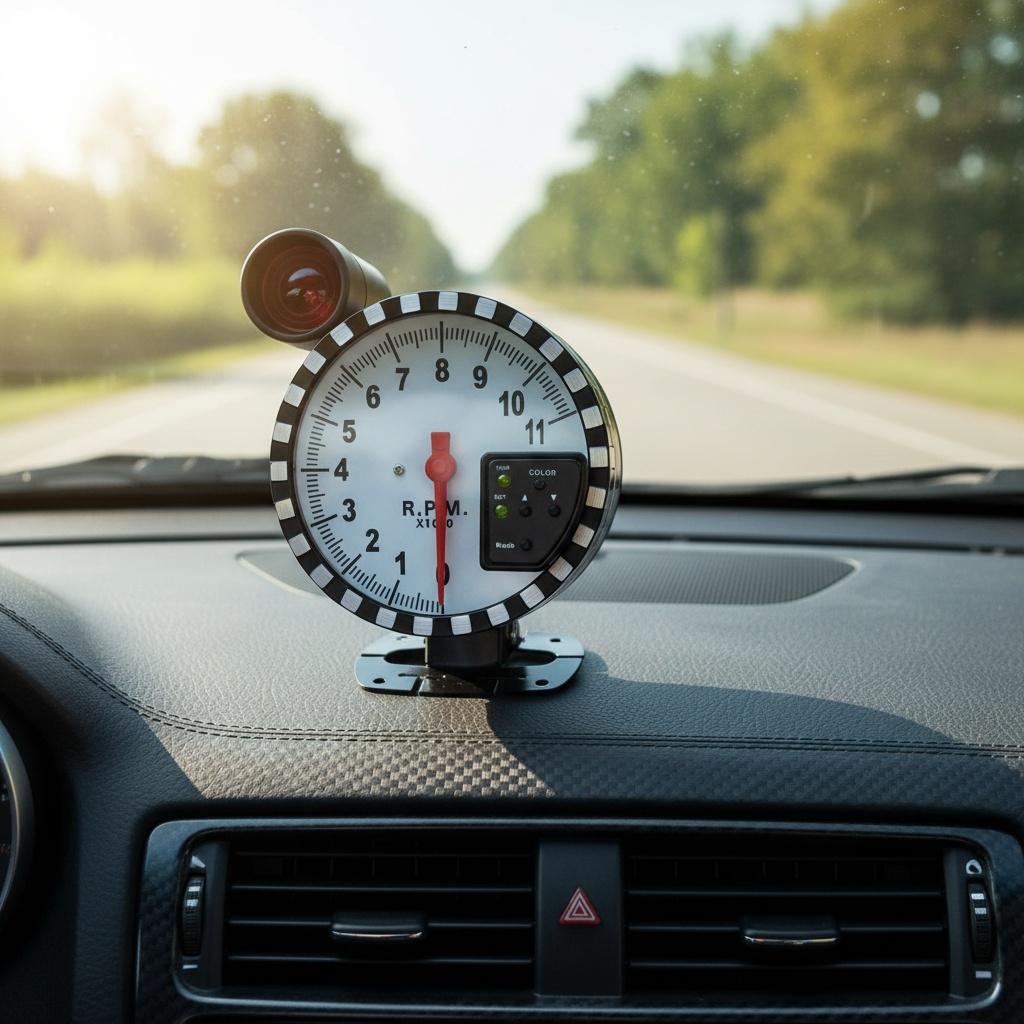 5 Inch 7 Colors Tachometer Gauge RPM Car Meter Car Parts