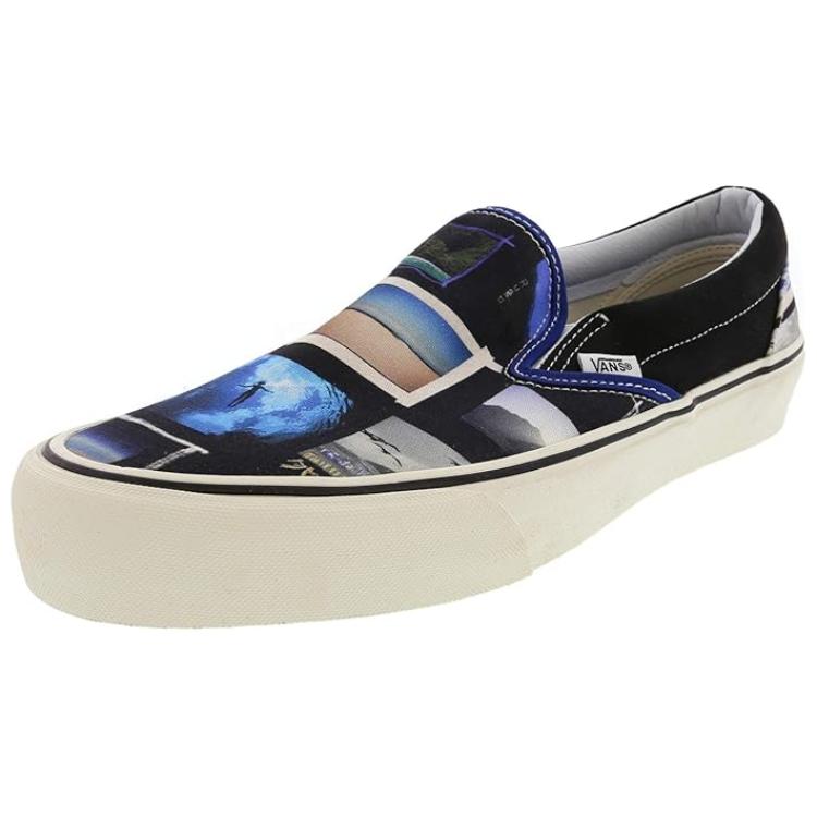 

Vans Кроссовки Daniel Russo x Classic Slip-On черного цвета унисекс, многоцветные VN0A3MUCU2H