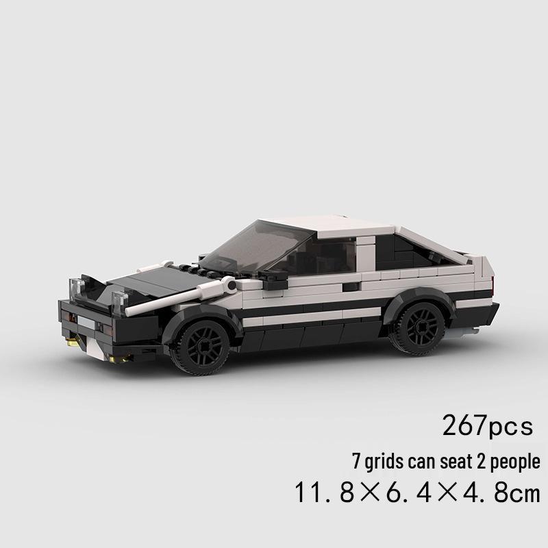

Совместимые с Lego конструкторы гоночных автомобилей в стиле AE86 для детей - Образовательная игрушка для сборки