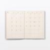 MUJI Monthly Schedule Book March 2026 Start A6 Size 76418771 (Sunday Start) - - -