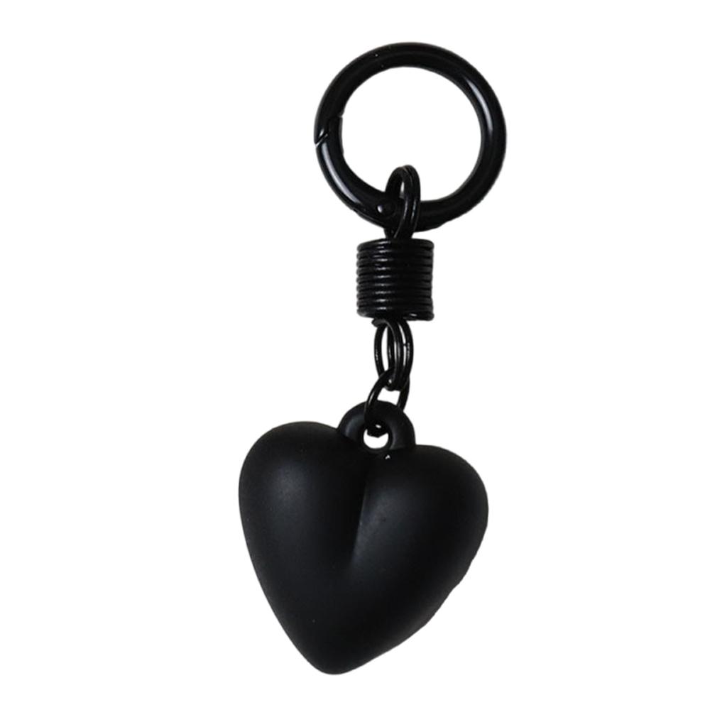 Heart Keychain Creative Keyrings Korean Styles Keychains Backpack Hanging Ornaments Car Key Rings for Bag Decoration