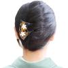 [TOuWA] Kanzashi (Japanese hair ornament), fan-shaped, pearl, two-pronged, for kimono, formal kimono, yukata, hakama, furisode, graduation ceremony,