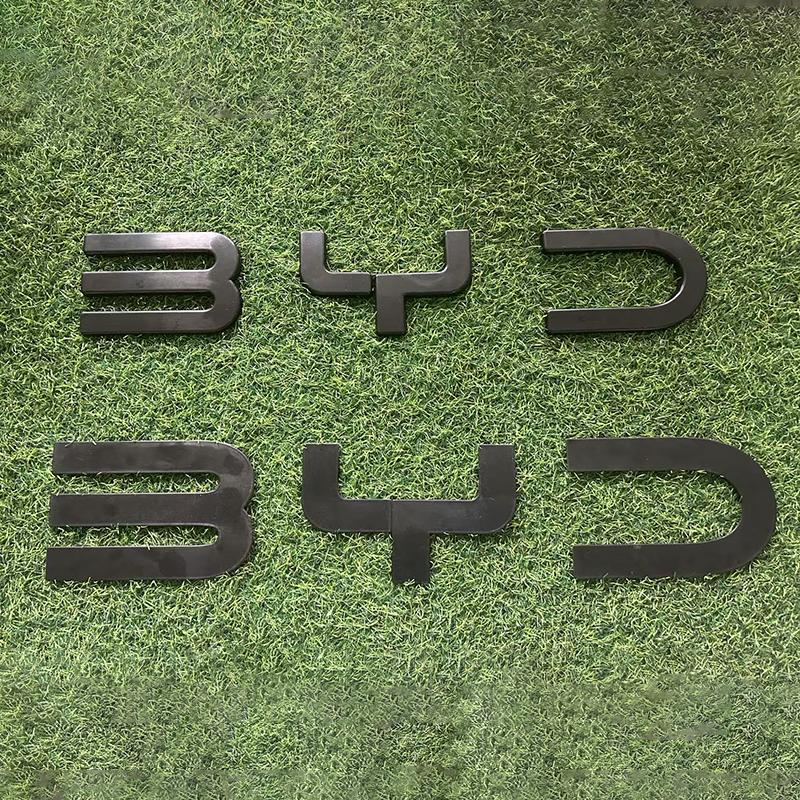 Autocolant Litere Emblema Față Logo Negru Pentru BYD Shark 6 Autocolant Decorativ Autocolant 3D Acoperire Accesorii Unelte