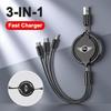 MINI Car Interior Charger 3 In 1 Charging Cable Accessories For MINI WORKS One Cooper JCW R60 R59 R58 R57 R56 R55 R53 R52 F55