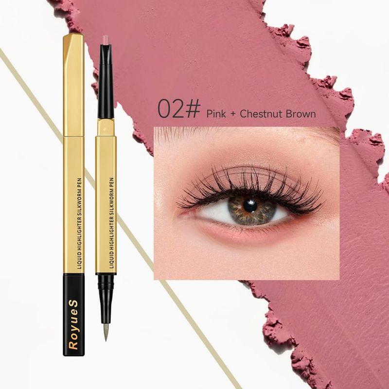 RoyueS - 2 In 1 Liquid Aegyosal & Highlighter Pencil - 4 Shades