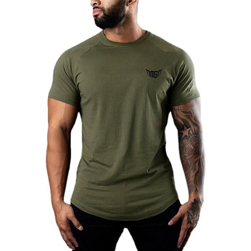 Sommer Neue Tägliche Pendeln Kurzarm T-shirt männer Sport Laufen Fitness Kleidung