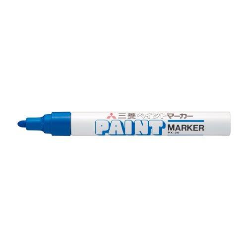 Mitsubishi Pencil uni paint marker medium round lead blue 1 piece PX20.33
