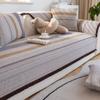 Cotton and Linen Sofa Cushion Non-Slip High-End Sofa Cover All-Inclusive Nordic Simple Thickened Cushion Cover Cloth Four Seasons Universal