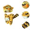 Plush Doll Clothes for 15-17cm Doll,Stuffed Animals Clothes,Tiger Jumpsuit with Hat Soft Costumes
