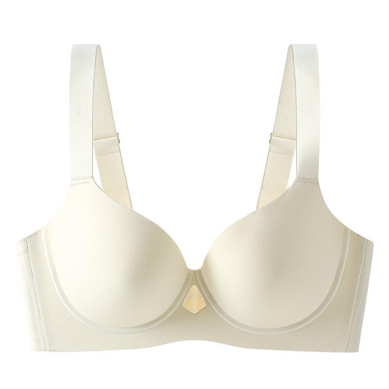 

Thin seamless naked feeling large chest display adjustment type anti-sagging lift closed breast bra cover 44/100bc (recommended 77.5-85kg ) шампанського
