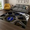 B-BBS Racing Classic Car Cool Motor 3D Print Carpet Rug Art for Room Decor Home Bedroom Gifts Kids Area Rug Non-slip Floor Mat
