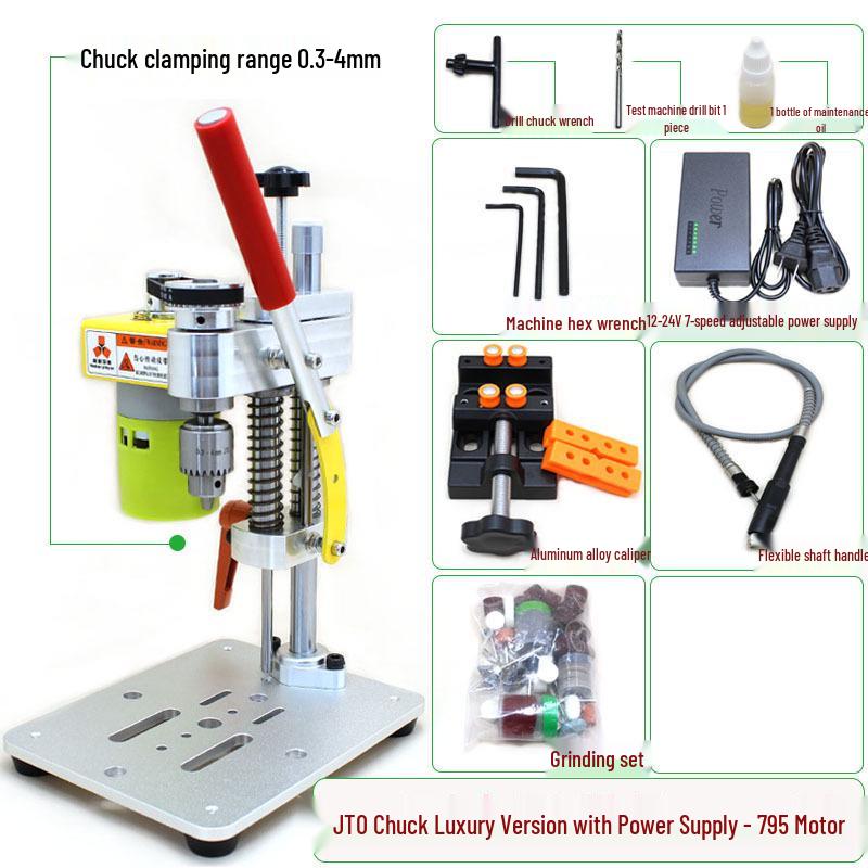 Micro Mini Desktop Precision Drill for Mobile Phone and Watch Repair