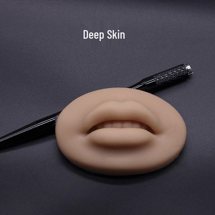 5D Realistic Silicone Lip Practice Module for Microblading Beginners