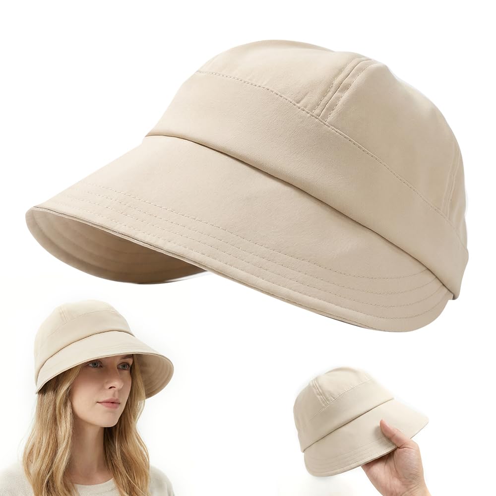 Adjustable Sun Baseball Lightweight Wide Brim Hat for Hiking and Unisex Hat One Size