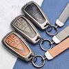 Zinc Alloy Leather Car Key Case Cover for Changan UNIT UNIK CS35PLUS CS55 PLUS CS75 PLUS Oshan X7 X5 Car Accessories