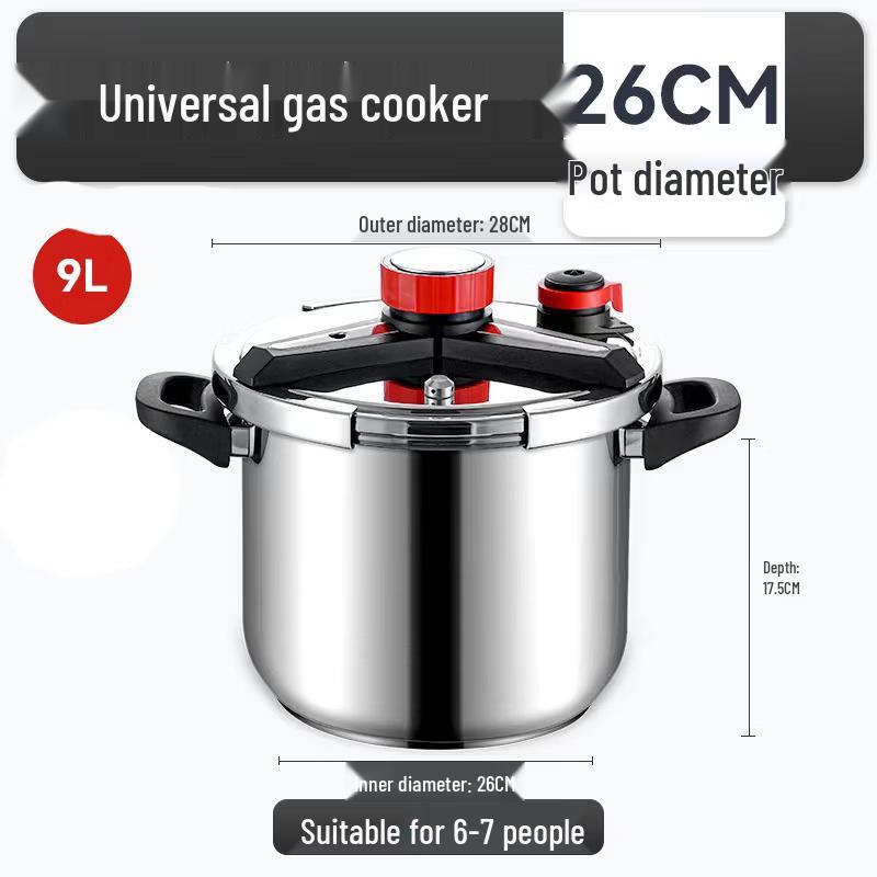 

OLOEY 304 Stainless Steel Commercial Pressure Cooker