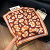 New old money wind chain neck scarf women's commuting versatile soft silk scarf neck protection shawl outer scarf