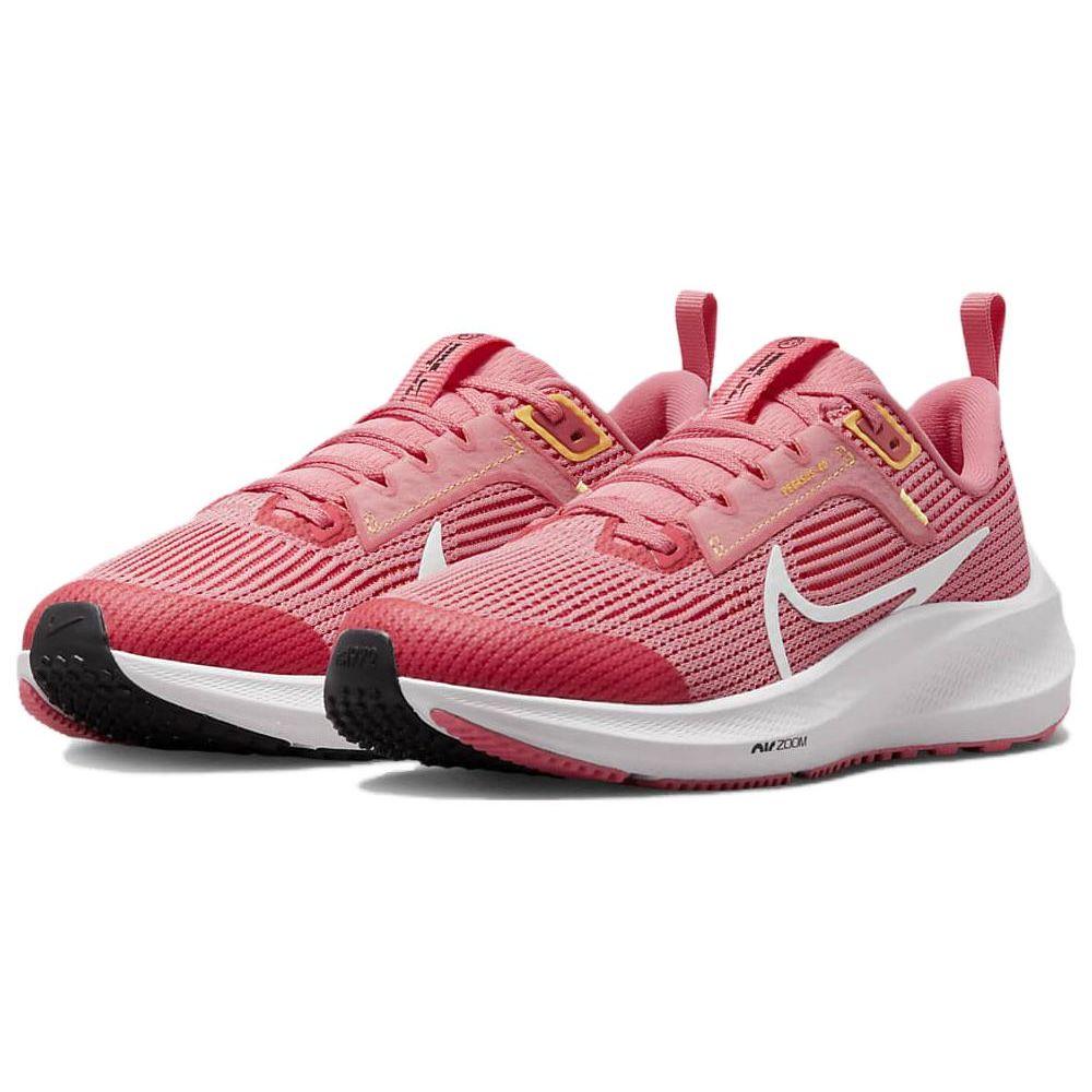 Nike Air Zoom Pegasus 40 GS Coral Chalk Kids Sneakers Pink Citron-Pulse Sea-Coral DX2498-600