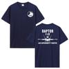 New Cotton O-Neck T-shirt USAF Raptor F-22 Superior Fighter Graphic T Shirt Unisex Tops Tees Streetwear Casual  Fashion T Shirt