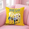 Conscious French Rapper Singer NNekfeu Cushion Cover Pillow Case Soft Skin Friendly Fabric  Concealed Zipper