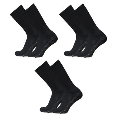 Lixada 3 Packs Sports Socks Athletic Stockings Anti Slip Quick Dry Football Soccer Socks For Football Basketball Hockey