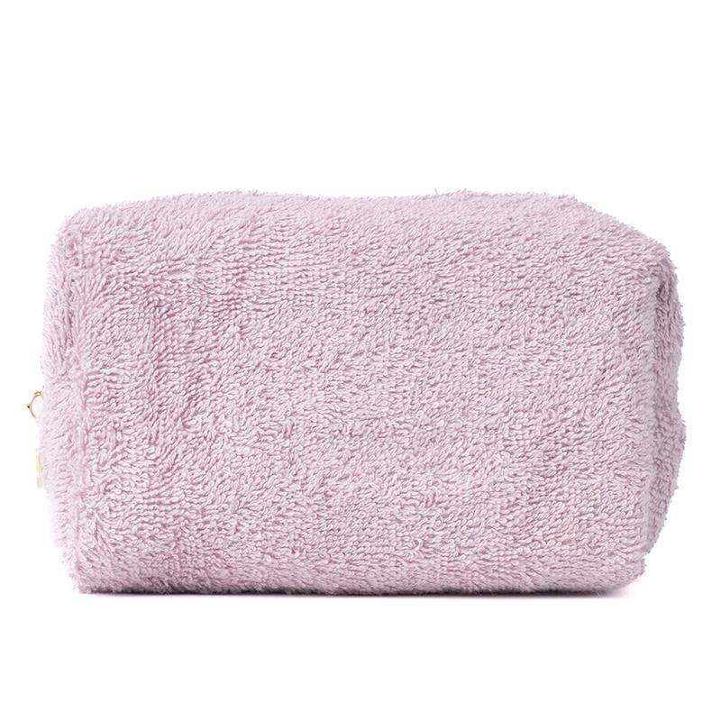 Personalized Soft Cosmetic Bag Storage Cosmetics Pastel Pouch with Heart Zipper Custom Makeup Bag contact us win gift