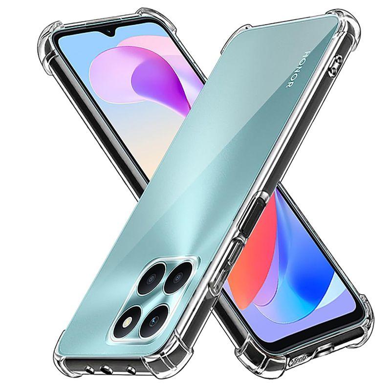 Four-Corners Shockproof TPU Case for Honor X8C X6b X8b X7C X7b X8a X7a X6a X5 Plus 5G Protective Cover Clear Capa Fundas Coque