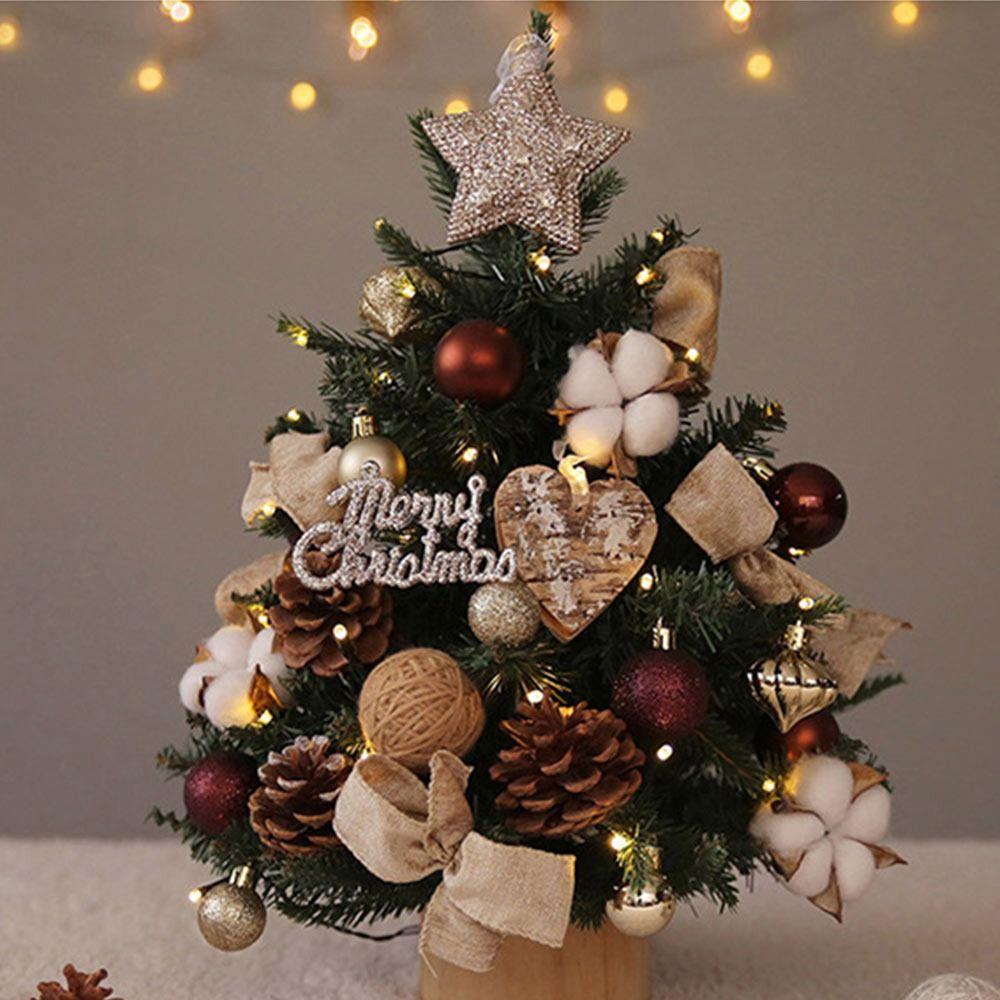 45cm DIY Christmas Tree Kit Artificial Pine Desktop Christmas Tree  Party