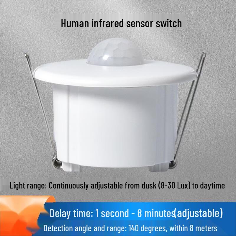 Lieve Embedded Ceiling Infrared Motion Sensor Switch