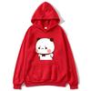 Cute Bubu Is Yelling At Dudu Hoodies for Men's Sweatshirt Women Couple Clothes Panda Bear Casual Kawaii Tops Fleece